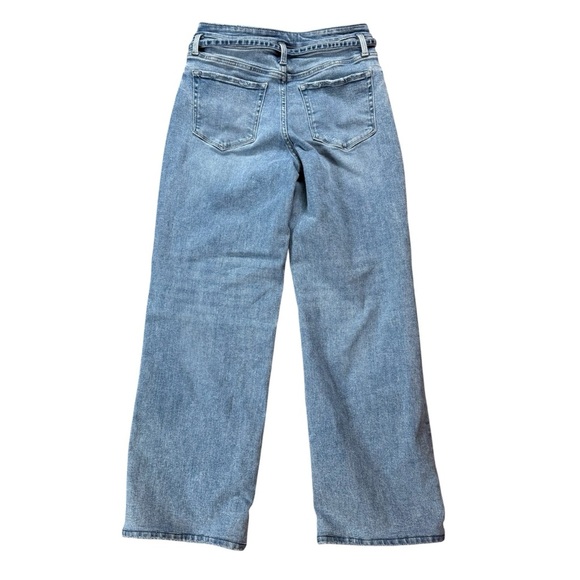 Vervet Lucid High Rise Self Belt Wide Leg Jeans Size 28 - Picture 6 of 7